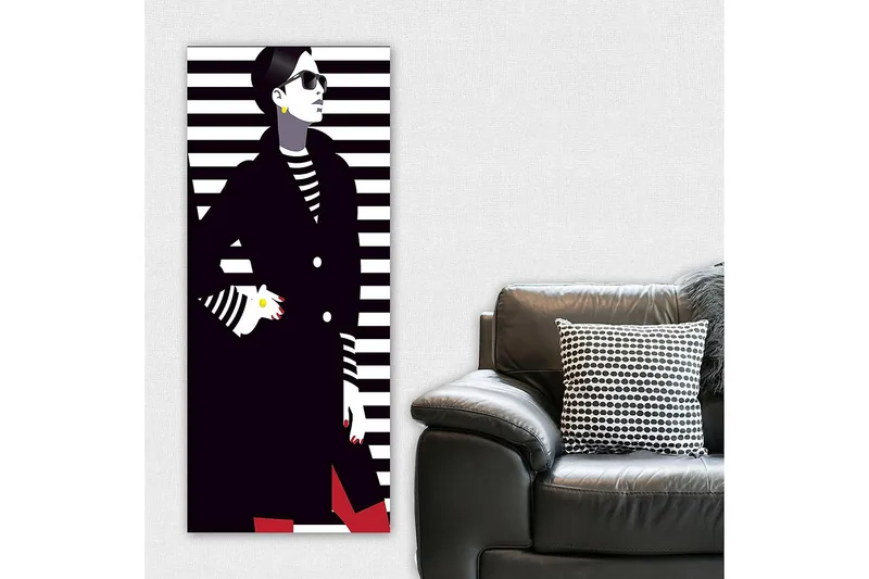 Canvastaulu DKY People Monivärinen - 50x120 cm - Sisustustuotteet - Taulu & taide - Canvas-taulu