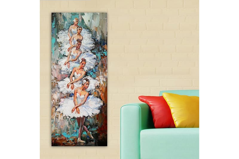 Canvastaulu DKY People Monivärinen - 50x120 cm - Sisustustuotteet - Taulu & taide - Canvas-taulu