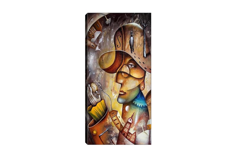 Canvastaulu DKY People Monivärinen - 50x120 cm - Sisustustuotteet - Taulu & taide - Canvas-taulu