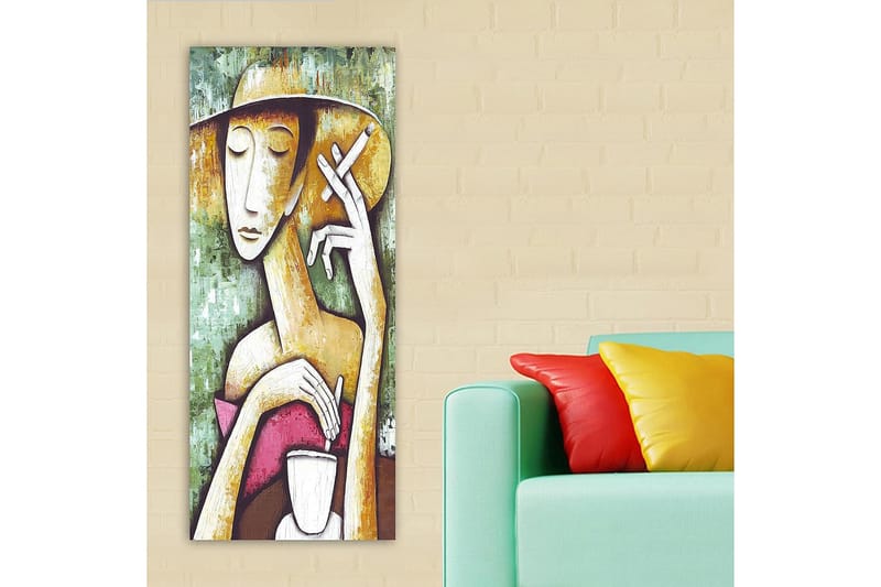 Canvastaulu DKY People Monivärinen - 50x120 cm - Sisustustuotteet - Taulu & taide - Canvas-taulu