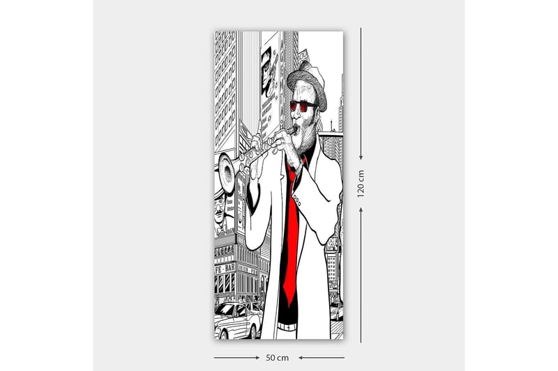 Canvastaulu DKY People Monivärinen - 50x120 cm - Sisustustuotteet - Taulu & taide - Canvas-taulu