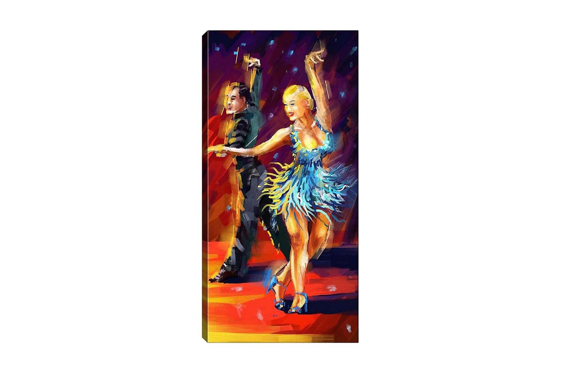 Canvastaulu DKY People Monivärinen - 50x120 cm - Sisustustuotteet - Taulu & taide - Canvas-taulu