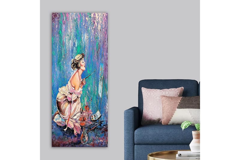 Canvastaulu DKY People Monivärinen - 50x120 cm - Sisustustuotteet - Taulu & taide - Canvas-taulu