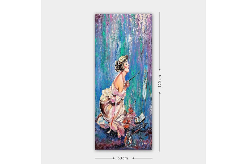 Canvastaulu DKY People Monivärinen - 50x120 cm - Sisustustuotteet - Taulu & taide - Canvas-taulu
