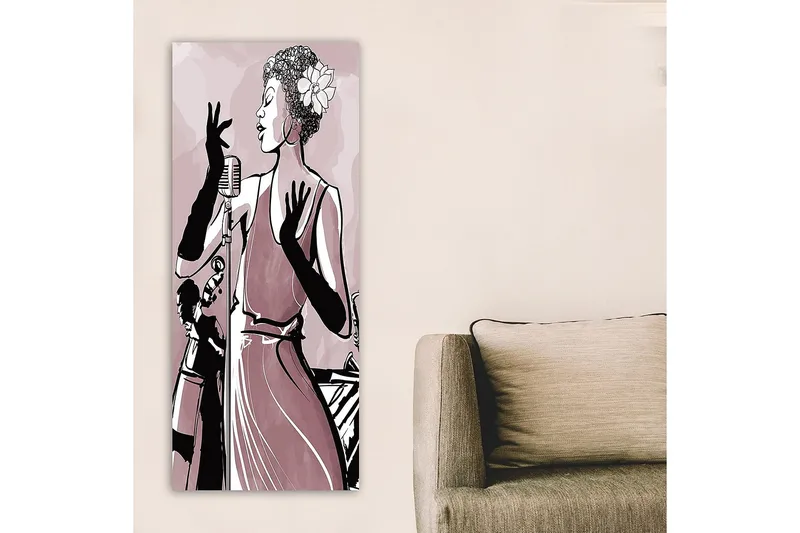 Canvastaulu DKY People Monivärinen - 50x120 cm - Sisustustuotteet - Taulu & taide - Canvas-taulu