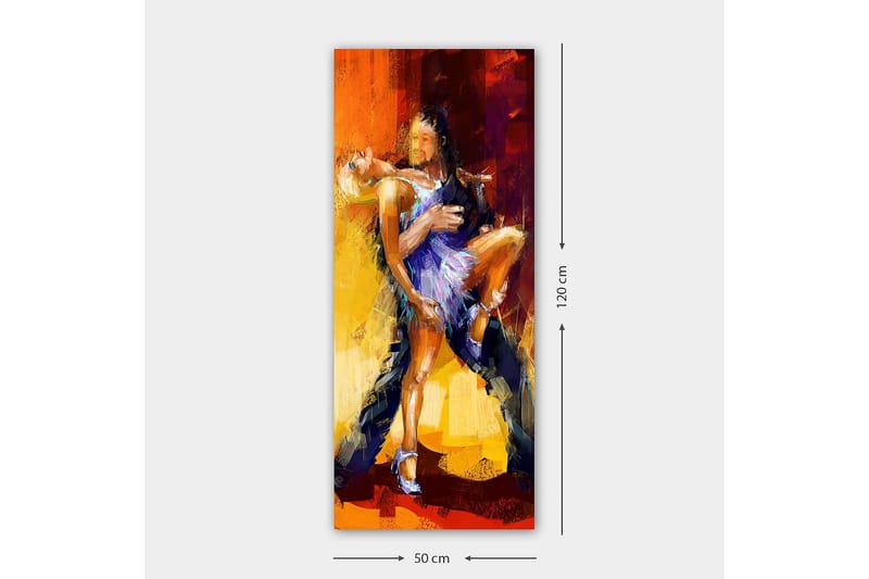 Canvastaulu DKY People Monivärinen - 50x120 cm - Sisustustuotteet - Taulu & taide - Canvas-taulu