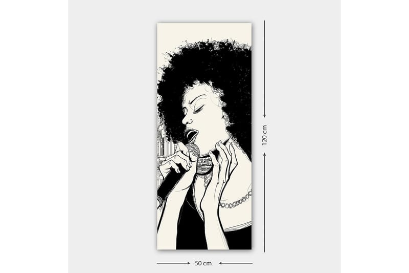 Canvastaulu DKY People Monivärinen - 50x120 cm - Sisustustuotteet - Taulu & taide - Canvas-taulu