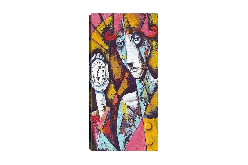 Canvastaulu DKY People Monivärinen, 50x120 cm