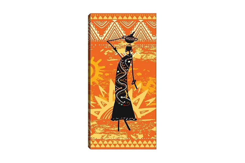 Canvastaulu DKY People Monivärinen, 50x120 cm