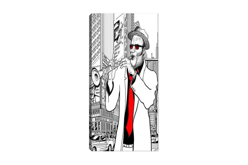 Canvastaulu DKY People Monivärinen, 50x120 cm