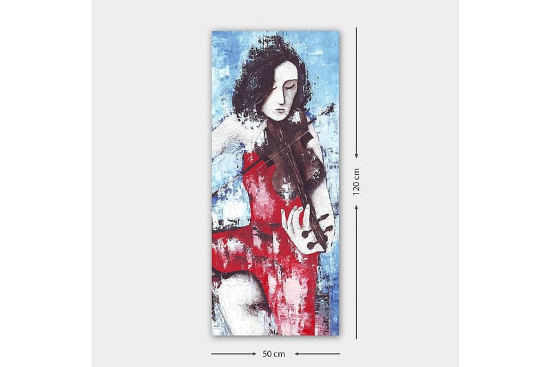 Canvastaulu DKY People Monivärinen - 50x120 cm - Sisustustuotteet - Taulu & taide - Canvas-taulu