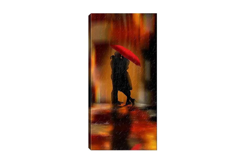 Canvastaulu DKY People Monivärinen, 50x120 cm