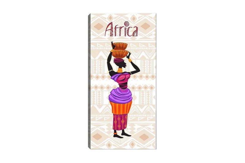 Canvastaulu DKY People Monivärinen, 50x120 cm