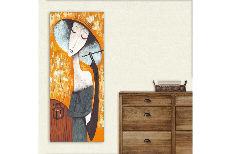 Canvastaulu DKY People Monivärinen - 50x120 cm - Sisustustuotteet - Taulu & taide - Canvas-taulu