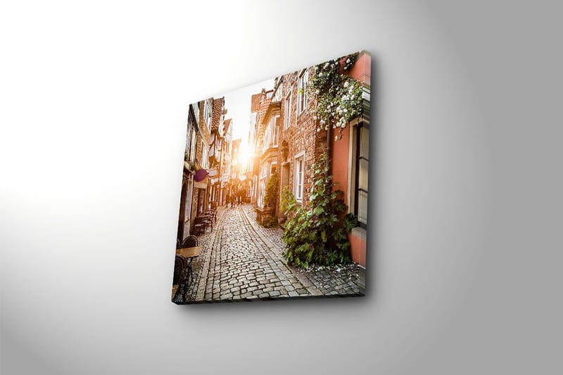 Canvastaulu Floral Monivärinen - 45x45 cm - Sisustustuotteet - Taulu & taide - Canvas-taulu