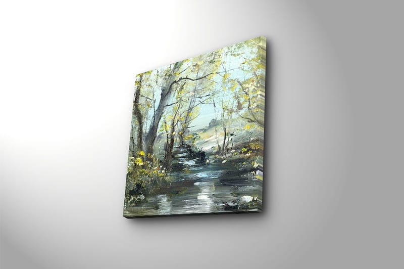 Canvastaulu Floral Monivärinen - 45x45 cm - Sisustustuotteet - Taulu & taide - Canvas-taulu