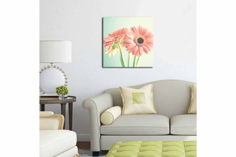 Canvastaulu Floral Monivärinen - 45x45 cm - Sisustustuotteet - Taulu & taide - Canvas-taulu