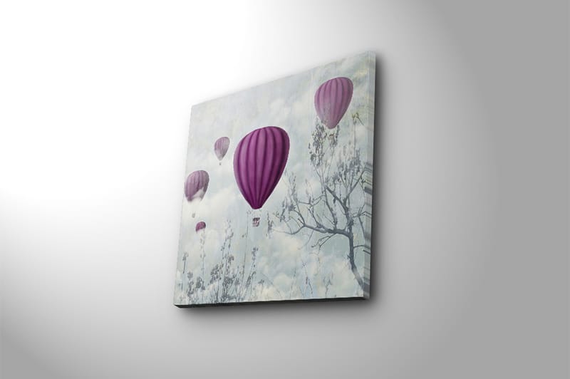 Canvastaulu Floral Monivärinen - 45x45 cm - Sisustustuotteet - Taulu & taide - Canvas-taulu