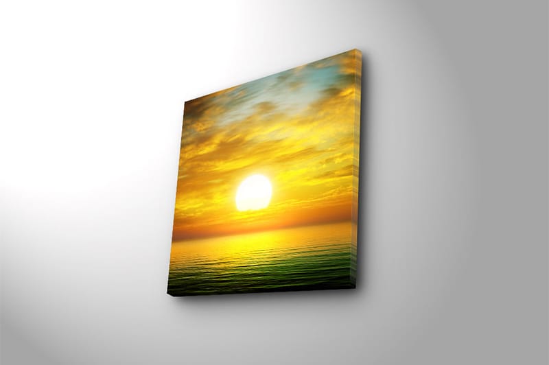 Canvastaulu Floral Monivärinen - 45x45 cm - Sisustustuotteet - Taulu & taide - Canvas-taulu