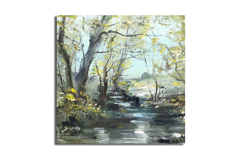Canvastaulu Floral Monivärinen - 45x45 cm - Sisustustuotteet - Taulu & taide - Canvas-taulu