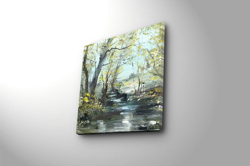 Canvastaulu Floral Monivärinen - 45x45 cm - Sisustustuotteet - Taulu & taide - Canvas-taulu