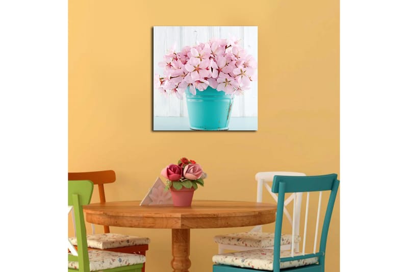 Canvastaulu Floral Monivärinen - 45x45 cm - Sisustustuotteet - Taulu & taide - Canvas-taulu