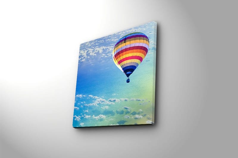 Canvastaulu Floral Monivärinen - 45x45 cm - Sisustustuotteet - Taulu & taide - Canvas-taulu