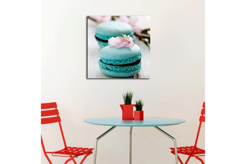 Canvastaulu Floral Monivärinen - 45x45 cm - Sisustustuotteet - Taulu & taide - Canvas-taulu