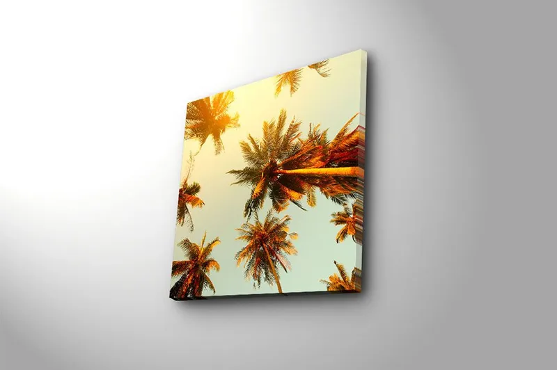 Canvastaulu Floral Monivärinen - 45x45 cm - Sisustustuotteet - Taulu & taide - Canvas-taulu