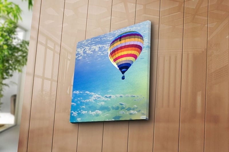 Canvastaulu Floral Monivärinen - 45x45 cm - Sisustustuotteet - Taulu & taide - Canvas-taulu