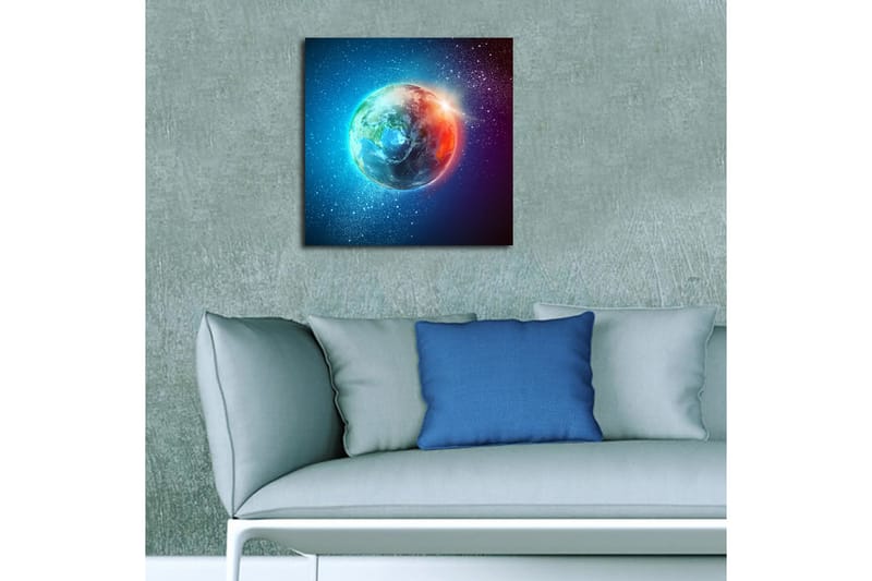 Canvastaulu Floral Monivärinen - 45x45 cm - Sisustustuotteet - Taulu & taide - Canvas-taulu