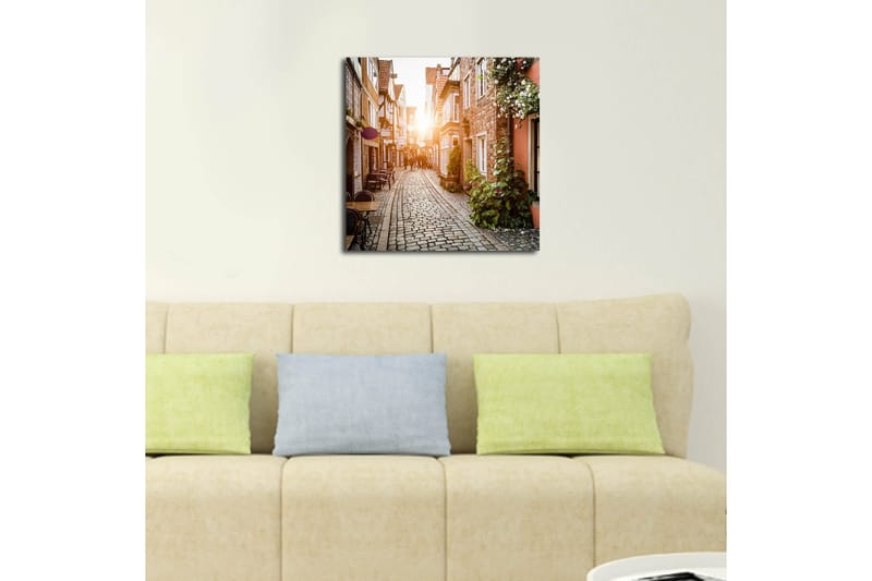 Canvastaulu Floral Monivärinen - 45x45 cm - Sisustustuotteet - Taulu & taide - Canvas-taulu