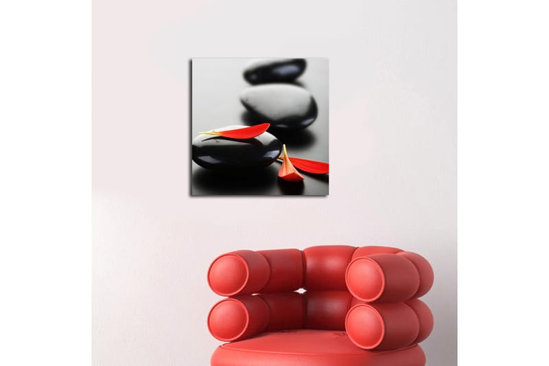 Canvastaulu Floral Monivärinen - 45x45 cm - Sisustustuotteet - Taulu & taide - Canvas-taulu