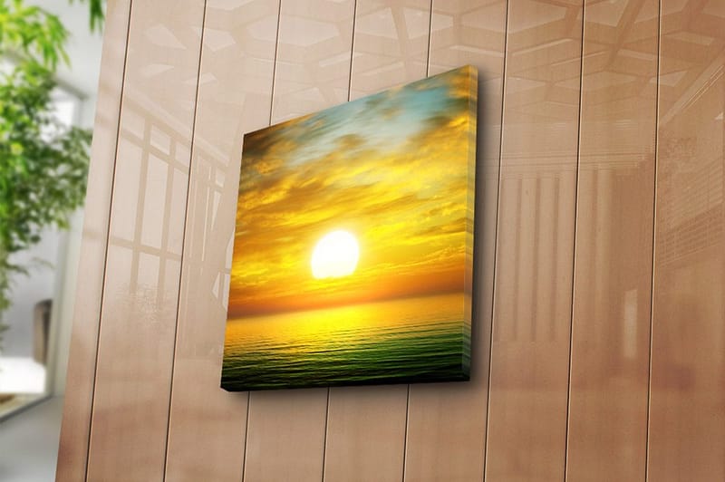 Canvastaulu Floral Monivärinen - 45x45 cm - Sisustustuotteet - Taulu & taide - Canvas-taulu