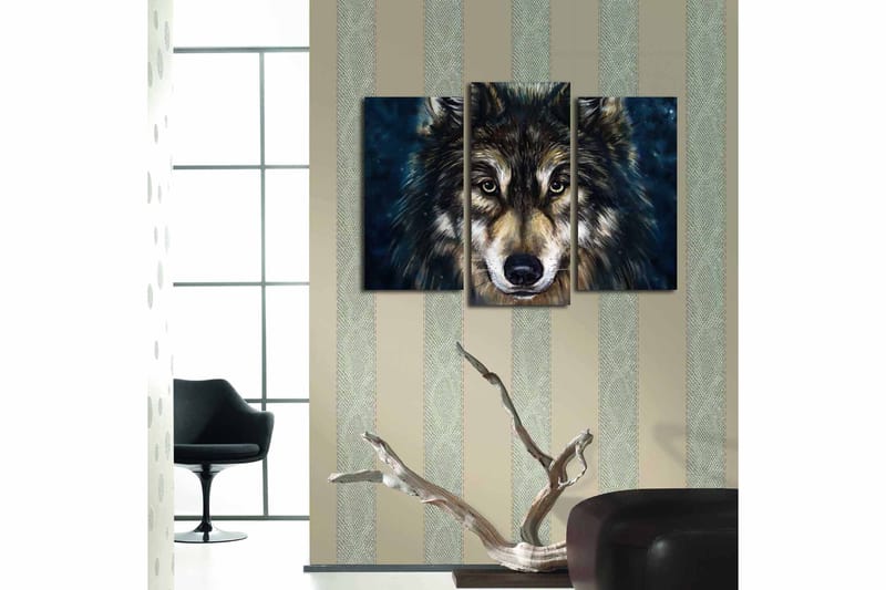 Canvastaulu Kitchen 3-pak Monivärinen - 20x39 cm - Sisustustuotteet - Taulu & taide - Canvas-taulu