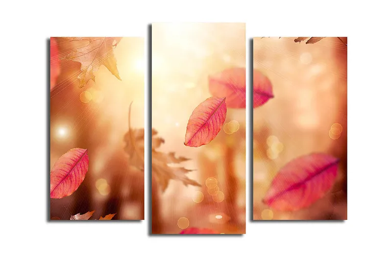 Canvastaulu Kitchen 3-pak Monivärinen, 20x39 cm