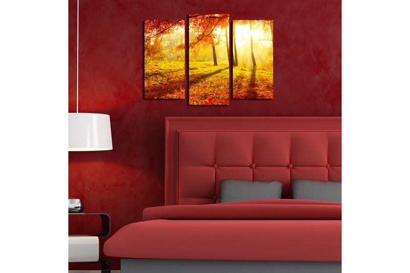 Canvastaulu Kitchen 3-pak Monivärinen - 20x39 cm - Sisustustuotteet - Taulu & taide - Canvas-taulu