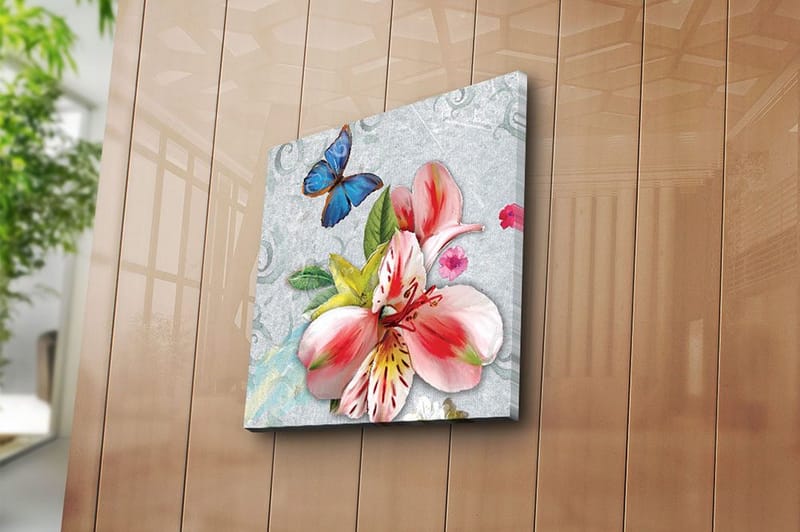 Canvastaulu Monivärinen - 45x45 cm - Sisustustuotteet - Taulu & taide - Canvas-taulu