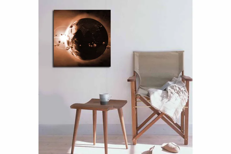 Canvastaulu Monivärinen - 45x45 cm - Sisustustuotteet - Taulu & taide - Canvas-taulu