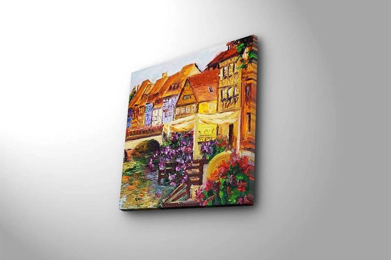 Canvastaulu Monivärinen - 45x45 cm - Sisustustuotteet - Taulu & taide - Canvas-taulu