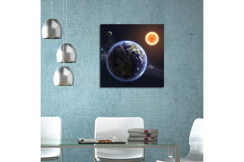 Canvastaulu Monivärinen - 45x45 cm - Sisustustuotteet - Taulu & taide - Canvas-taulu