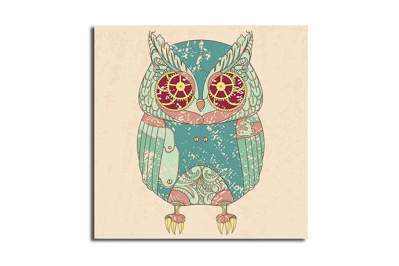 Canvastaulu Monivärinen - 45x45 cm - Sisustustuotteet - Taulu & taide - Canvas-taulu