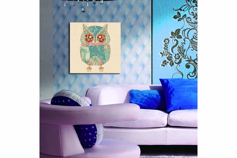 Canvastaulu Monivärinen - 45x45 cm - Sisustustuotteet - Taulu & taide - Canvas-taulu