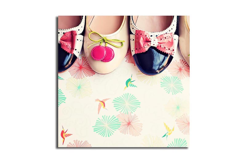 Canvastaulu Monivärinen - 45x45 cm - Sisustustuotteet - Taulu & taide - Canvas-taulu