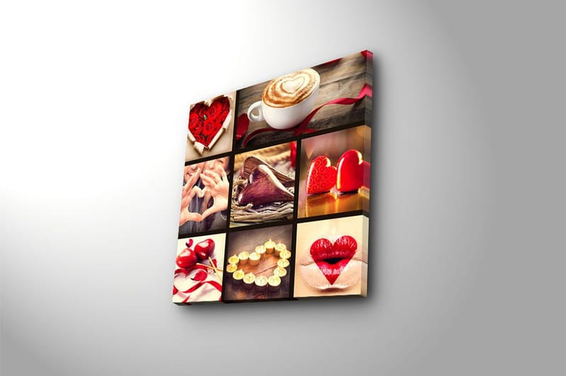 Canvastaulu Monivärinen - 45x45 cm - Sisustustuotteet - Taulu & taide - Canvas-taulu