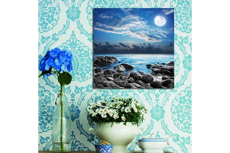 Canvastaulu Monivärinen - 45x45 cm - Sisustustuotteet - Taulu & taide - Canvas-taulu