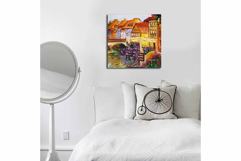 Canvastaulu Monivärinen - 45x45 cm - Sisustustuotteet - Taulu & taide - Canvas-taulu