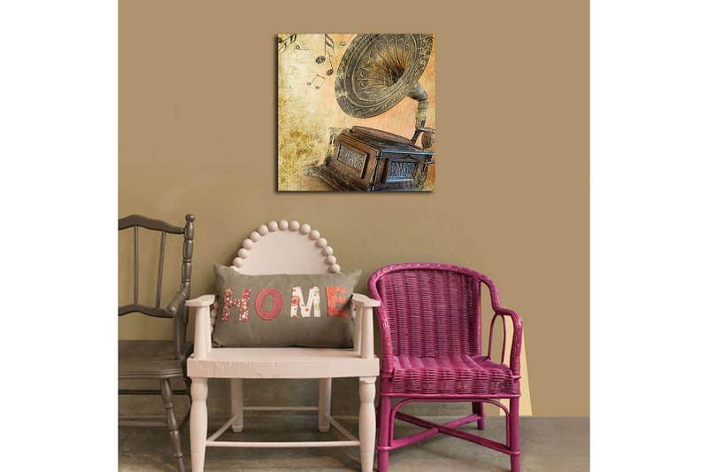 Canvastaulu Monivärinen - 45x45 cm - Sisustustuotteet - Taulu & taide - Canvas-taulu