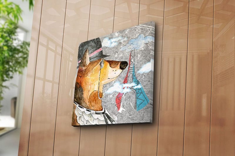 Canvastaulu Monivärinen - 45x45 cm - Sisustustuotteet - Taulu & taide - Canvas-taulu