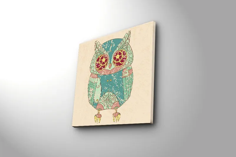 Canvastaulu Monivärinen - 45x45 cm - Sisustustuotteet - Taulu & taide - Canvas-taulu